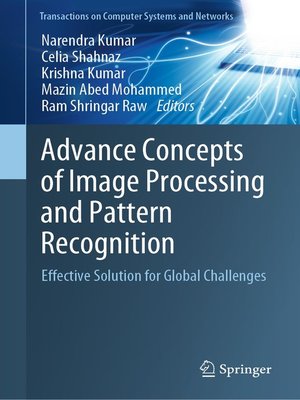 cover image of Advance Concepts of Image Processing and Pattern Recognition